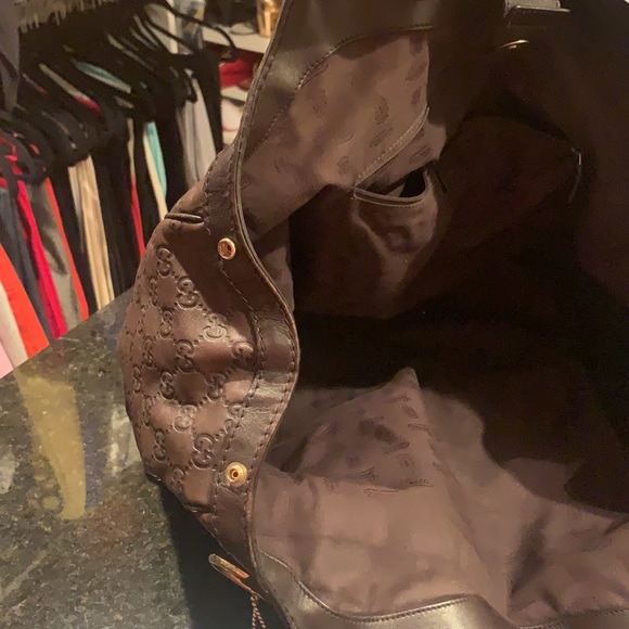 GUCCI Sukey Tote Guccissima Leather XL bag - Picture 13 of 14